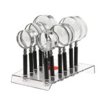 Set lupe cu maner 12 marimi diferite (NAT-0816), www.lutek.ro